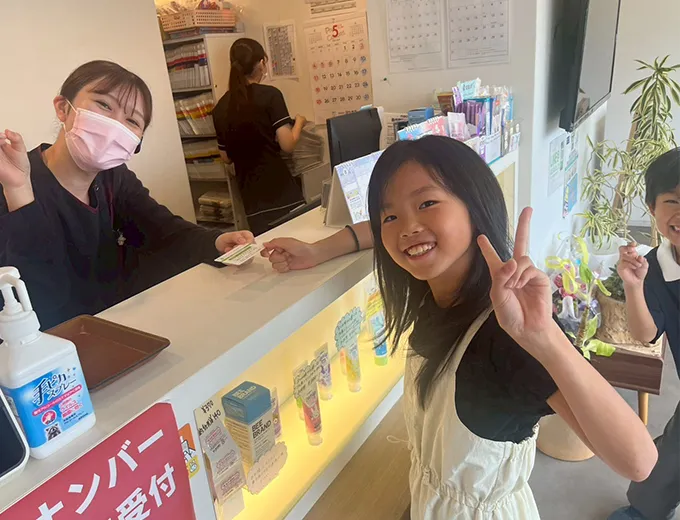 楽しく通える院内の雰囲気